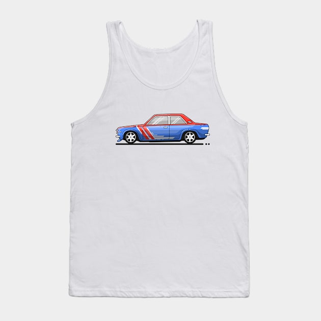 rally car 510 Tank Top by garistipis